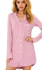 BLUSH BAMBOO PJ NIGHTSHIRT