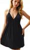 BLACK BAMBOO LOUNGE SLIP