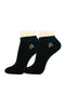 ANGEL COTTON ANKLE SOCKS - TRIO PAK